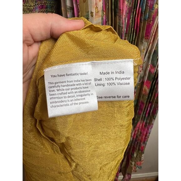 Rococo Sand Avar Off Shoulder Dress Sz. XS - Picture 7 of 8